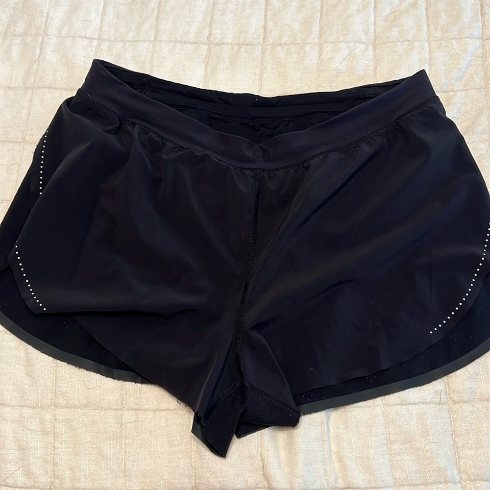 lululemon athletica Black Athletic Shorts